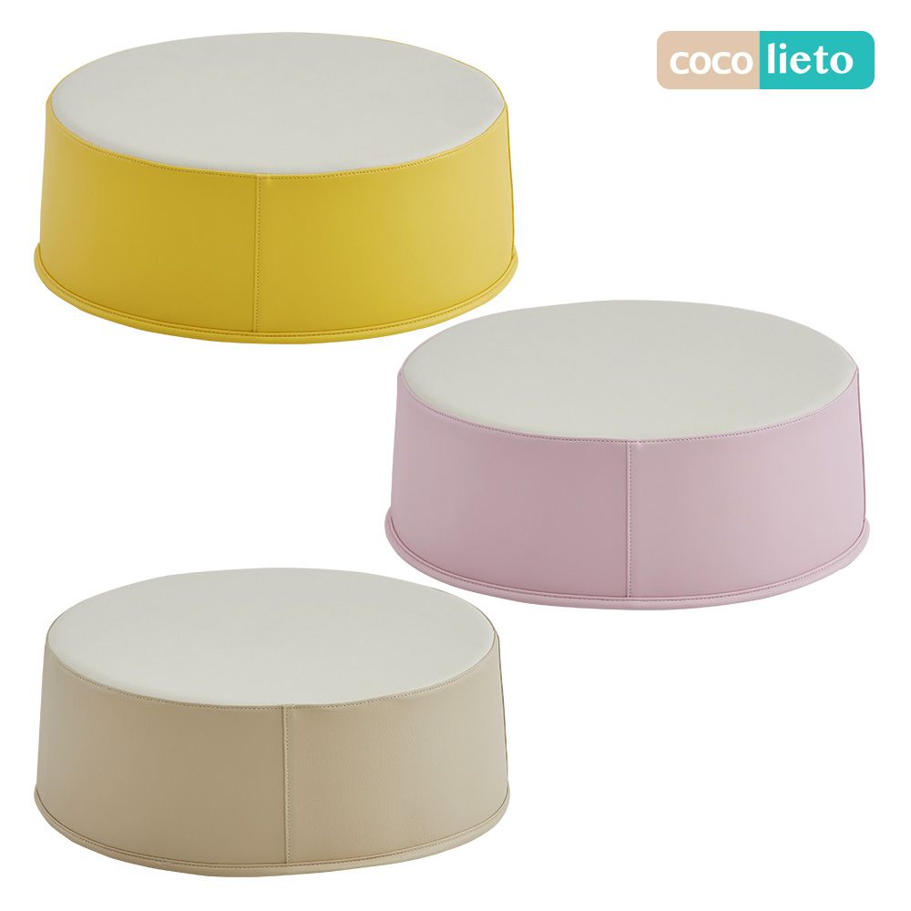[Lieto Baby] COCO LIETO Macaron Baby Table Sofa Stool_Toddler Sofa, Utility Table, Stool, Premium Table_Made in Korea